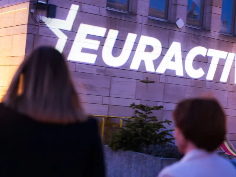 European Parliament President Roberta Metsola participates at a Euractiv Event 18 March 2025. Photographer: Daina Le Lardic. ©EU. Source: EP.