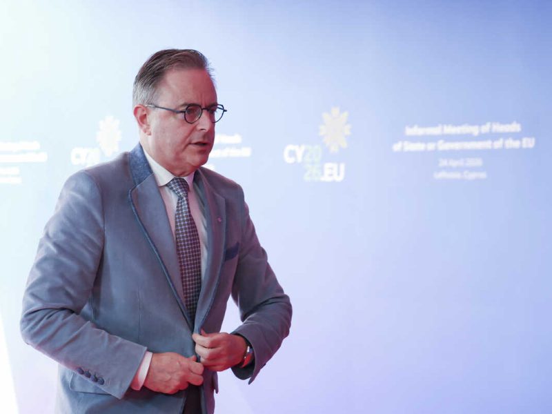 Bart De Wever, Belgian Prime Minister at the Informal meeting of Heads of State on 23 April 2026, Nicosia, Cyprus. ©EU